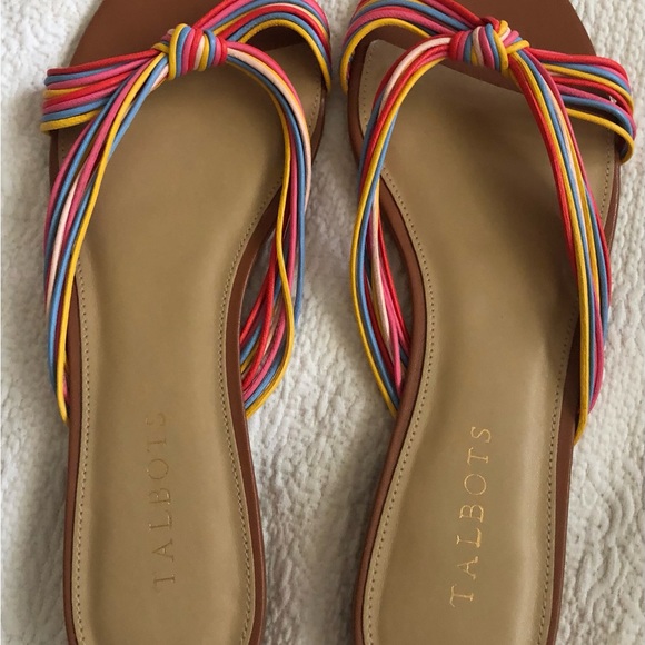 Talbots Skinny Strap Sandals Size 9.5 - Picture 2 of 7